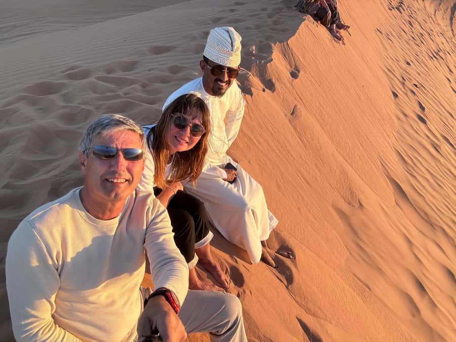 Salalah: Sunset Desert Safari - Rub Al Khali - Empty Quarter - Sunset over the golden dunes