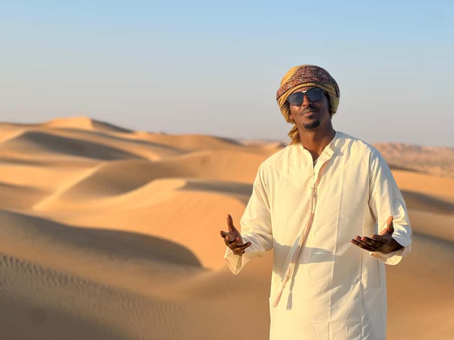 Salalah: Sunset Desert Safari - Rub Al Khali - Empty Quarter - Dinner under the stars, for an added cost