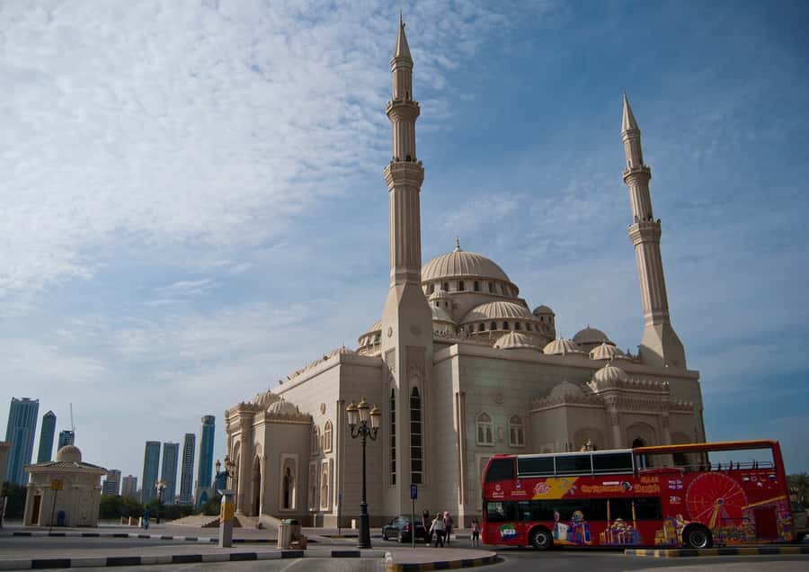 Sharjah: City Sightseeing Hop-On Hop-Off Bus Tour - Stops around the city center