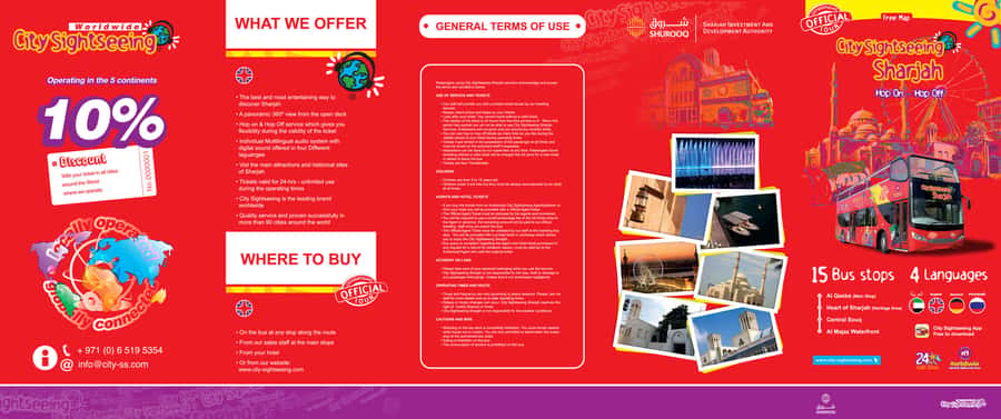 Sharjah: City Sightseeing Hop-On Hop-Off Bus Tour - Al Khan Beach and Sharjah Aquarium