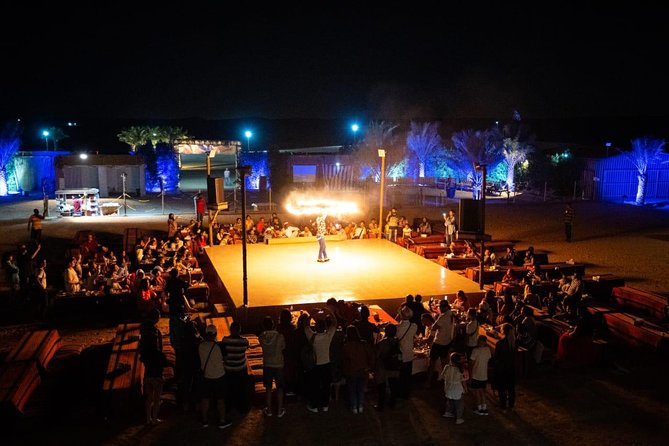 Standard Desert Safari, camel ride, BBQ Dinner, Belly Dance Show, Pick & Drop - A Bedouin-style camp with henna and small cultural touches