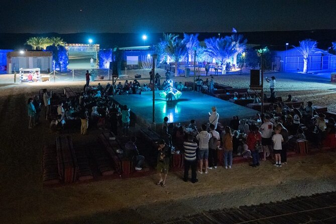 Standard Desert Safari, camel ride, BBQ Dinner, Belly Dance Show, Pick & Drop - What the $65 price really covers