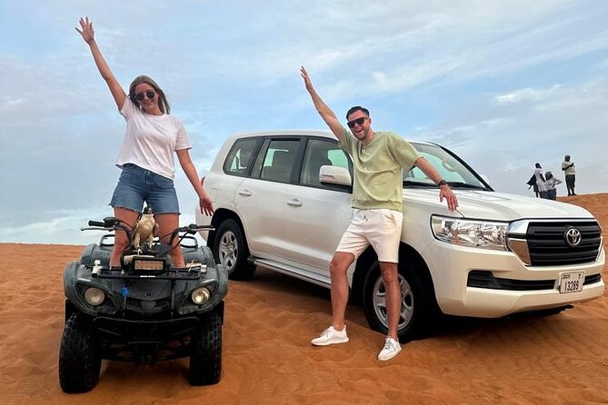 Sunset Desert Safari Quad bike Camel ride Sand Board & BBQ Dinner - Who will enjoy this safari most?