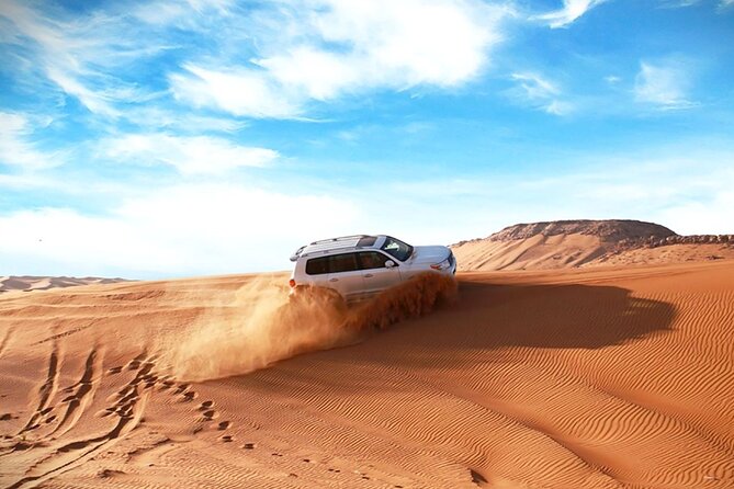 Thrilling 4-Hour Dune Bashing & Camel Ride Safari to Inland Sea - From Doha streets to the Sealine desert