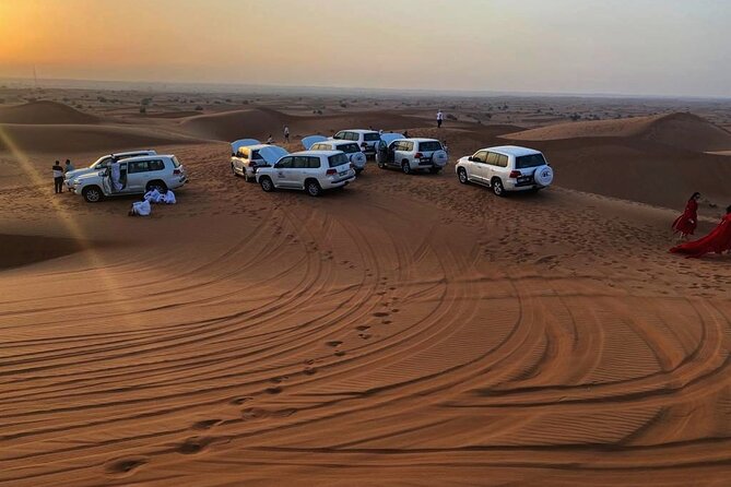 Wow Arabian Nights Tours Desert Safari Program with BBQ Dinner - Tanoura, belly dancing, and fire acrobatics